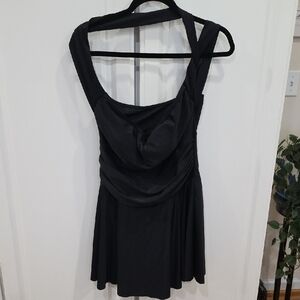 Chic Black One-Piece Swimsuit